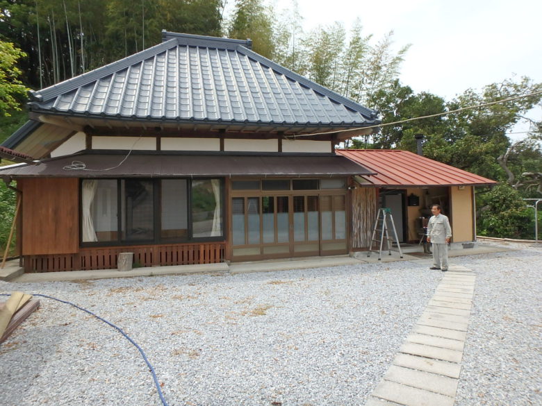 千葉県館山市水岡　再生古民家　南総ユニオン株式会社　果樹園実現に奮闘中