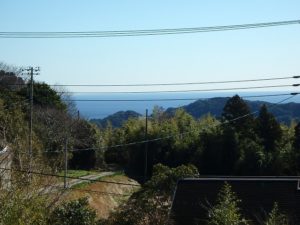 千葉県鴨川市二子の売地 海遠望の売地 南総ユニオン株式会社 太海の海を遠望します