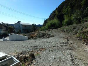 千葉県鴨川市二子の売地 海遠望の売地 南総ユニオン株式会社 地勢はひな段地