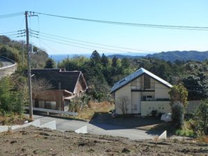 千葉県鴨川市二子の売地 海遠望の売地 南総ユニオン株式会社 肉眼ではもっとキレイなのに