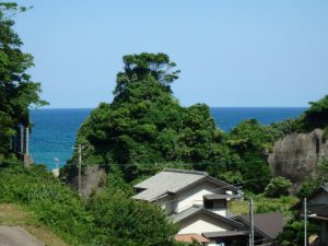 千葉県いすみ市岩船の海が見える売地　広い敷地　房総の別荘用地　風光明媚で美しい眺望