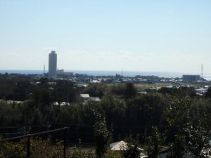 千葉県鴨川市花房の土地　南房総の不動産　鴨川の海が見える物件　肉眼だともっとキレイ