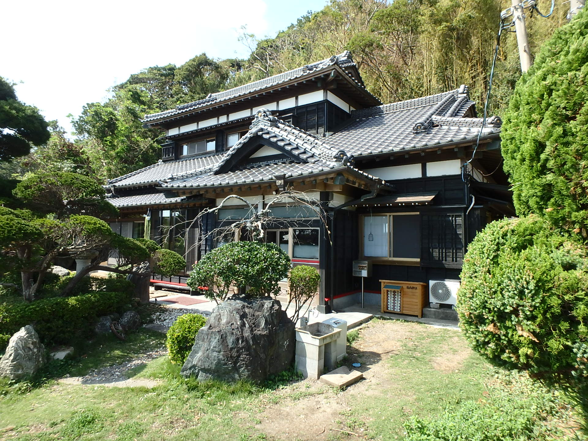 千葉県館山市亀ヶ原の不動産　和の伝統建築　カフェや宿泊施設向き