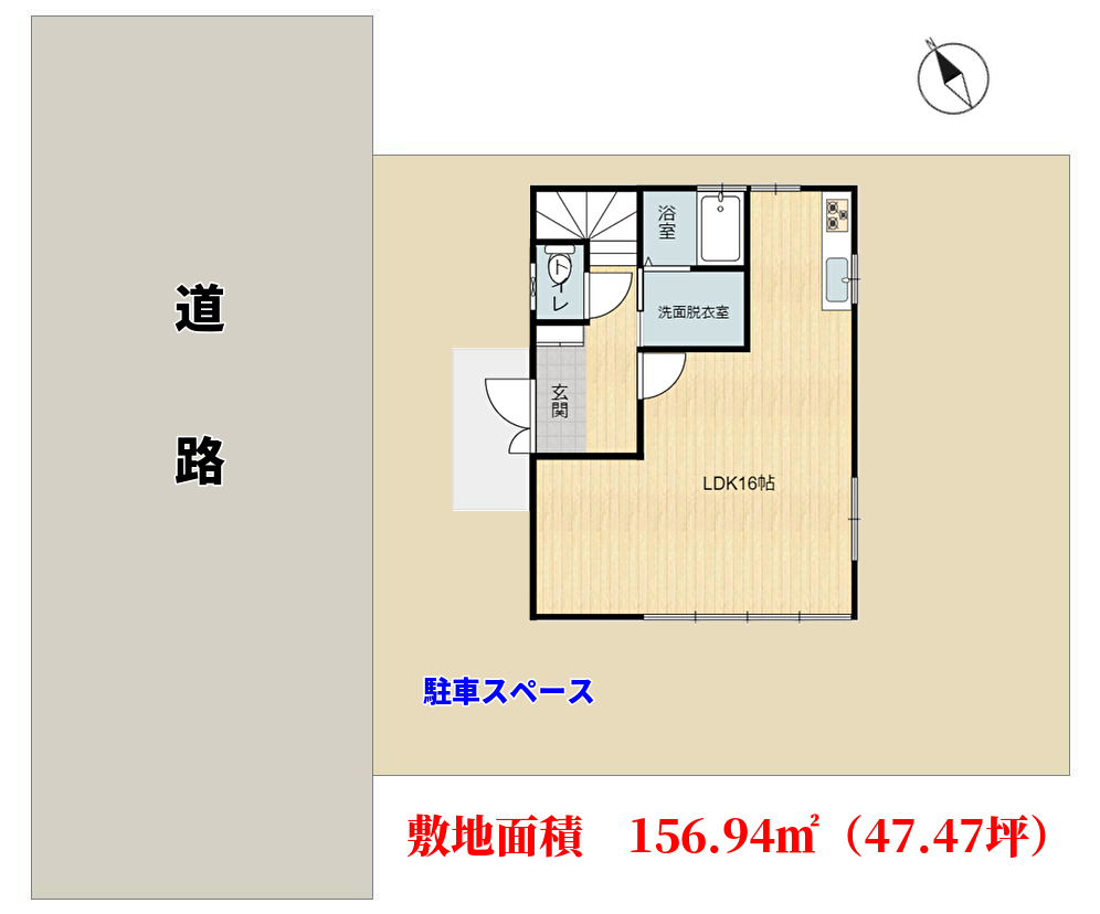 千葉県鴨川市宮ニューサンクレメンテの不動産,敷地概略図