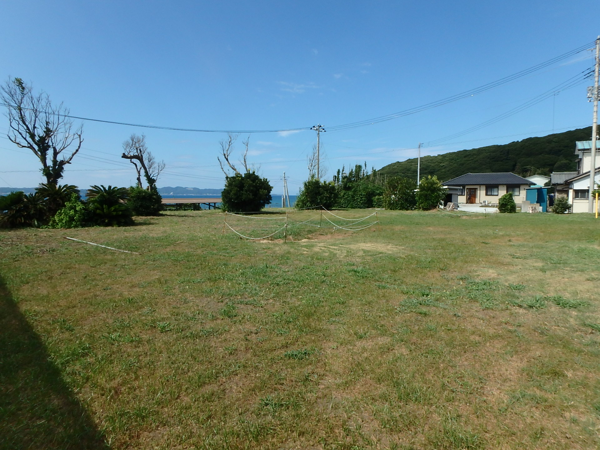 千葉県南房総市富浦町多田良の不動産、海が見える土地、お申込みご商談中