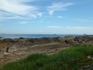千葉県南房総市千倉町白間津の不動産、海が見える土地、海一望の別荘用地、心が洗われる海の景色