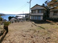 千葉県南房総市富浦町豊岡の不動産、別荘用地、高台の海が見える土地、海の好ロケーション