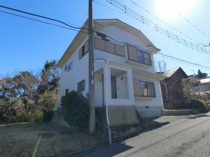 千葉県鴨川市宮の不動産、ニューサンクレメンテ別荘地、高台、現在は二世帯仕様です