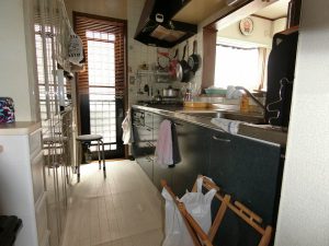 千葉県館山市腰越の不動産、中古戸建て、移住、住み替え、キッチンコーナーです