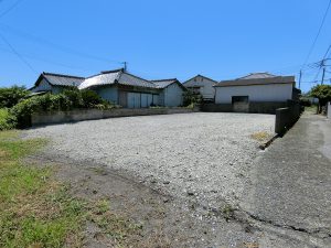 千葉県南房総市白浜町白浜の不動産、野島崎灯台や海隣接、移住、別荘、敷地内に上水道引込済です