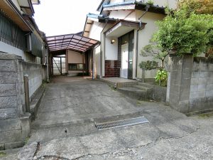 千葉県館山市下真倉の不動産、中古戸建て、田舎移住、室内を後に外回りを少し