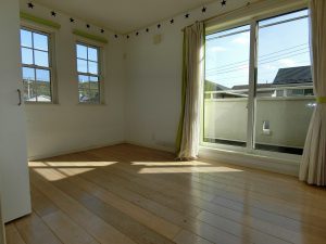 千葉県君津市八重原の不動産、中古住宅、移住物件、三井ホーム施工、続きまして北側洋室です