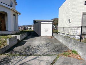 千葉県君津市八重原の不動産、中古住宅、移住物件、三井ホーム施工、まずは附属建物の物置です