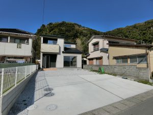 千葉県館山市那古の不動産、新築戸建て、別荘や移住、住み替え、２０２２年５月完成
