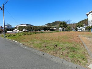 千葉県南房総市久枝の不動産、土地、別荘、移住用地、９１坪とちょうど良い広さ