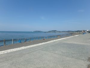 千葉県館山市北条の不動産、土地、北条海岸近く、毎日のお散歩が楽しみだな