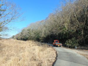 千葉県木更津市矢那の不動産、山林、キャンプ用地、サバゲ―用地、西側の市道を歩いてみます