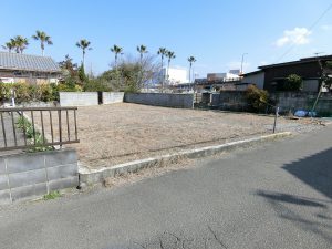 千葉県館山市北条の不動産、土地、移住、南道路で陽当り良好