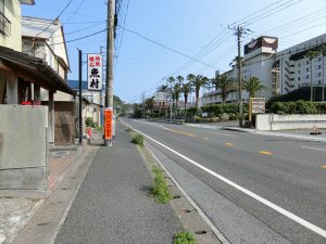 千葉県鴨川市内浦の不動産、飲食店、国道沿い、海が見える、観光客も多い場所ですよ