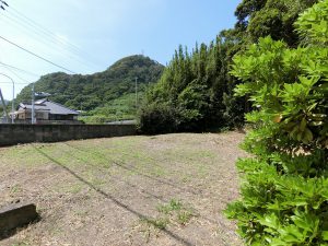 南房総市白浜町白浜の土地、住宅用地販売、敷地内に入ります