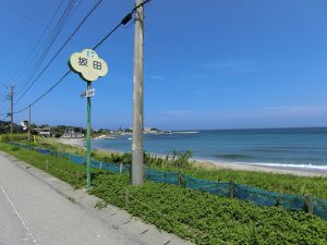館山市坂田の海前物件、海がキレイな坂田地区