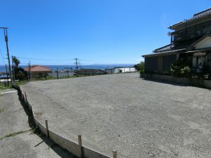 鴨川市江見の売地、地型はＬ状だけど