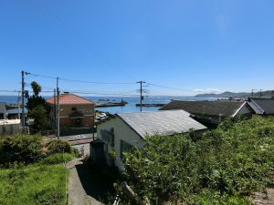 鴨川市江見の売地、ビューに開放感があります