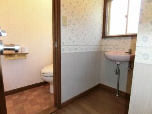 トイレと洗面