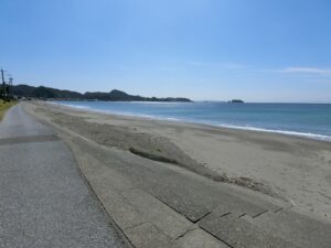 近くの海まで徒歩１分