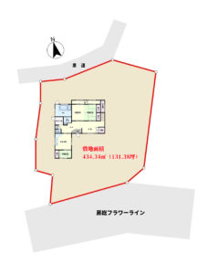 海望売家　館山市坂田　６ＳＤＫＤＫ　6600万円 物件概略図