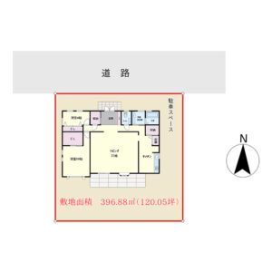 売別荘　夷隅郡御宿町御宿台　2LDK　2100万円 物件概略図