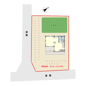 売ログハウス　館山市神余　2LDK　1580万円 物件概略図