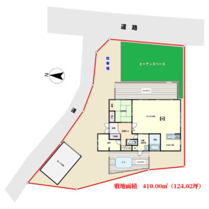 海望売別荘　南房総市白浜町滝口　3SLDK　2480万円 物件概略図