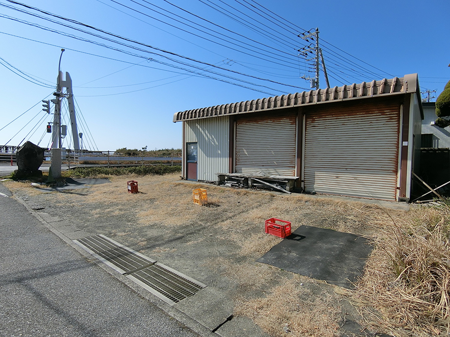 古倉庫付海前売地　南房総市和田町白渚　133.25㎡（40.30坪）　1450万円 サムネイル画像2