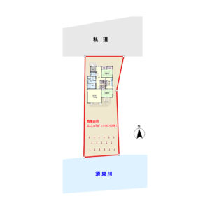 売家　鴨川市東江見　4SLDK　1980万円 物件概略図