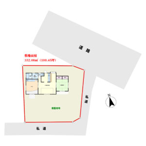 売家 安房郡鋸南町下佐久間 2SLDK他 1990万円 物件概略図
