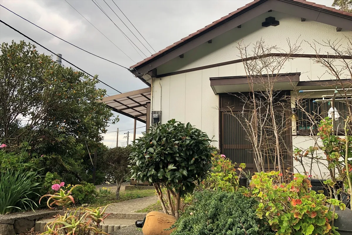 【自宅の外観】