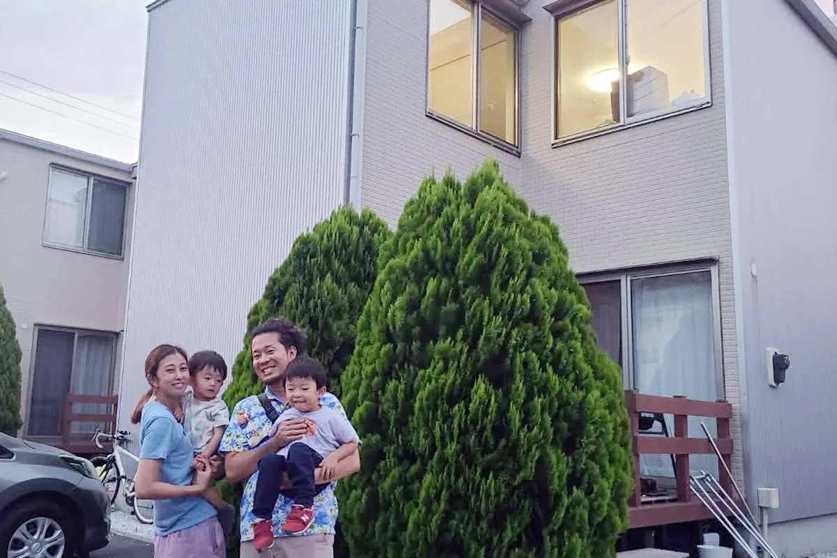 【移住当初に住んでいた家】