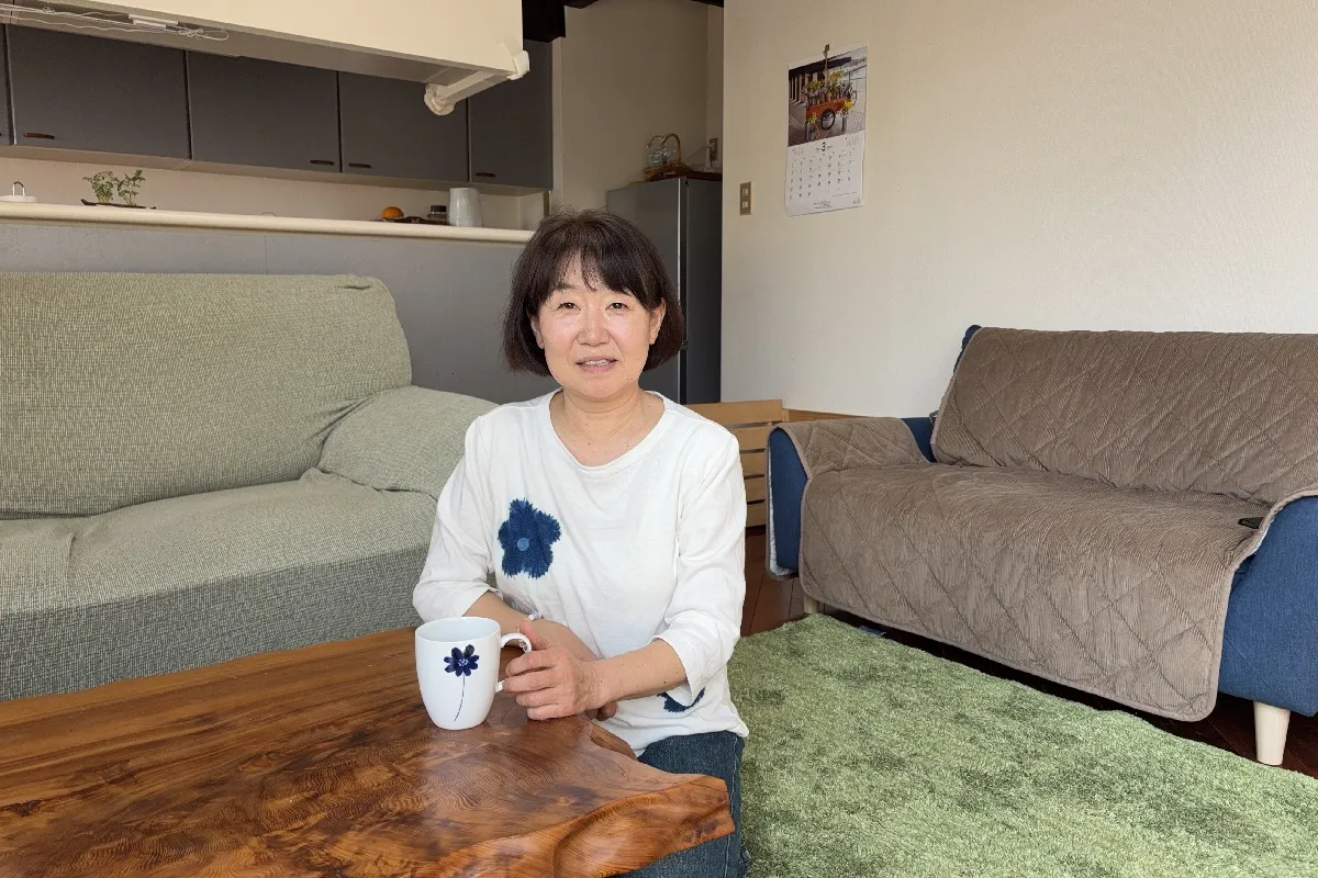 【リビングにて】