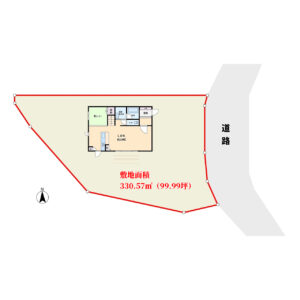 海遠望売家　館山市山本　4LDK　2450万円 物件概略図