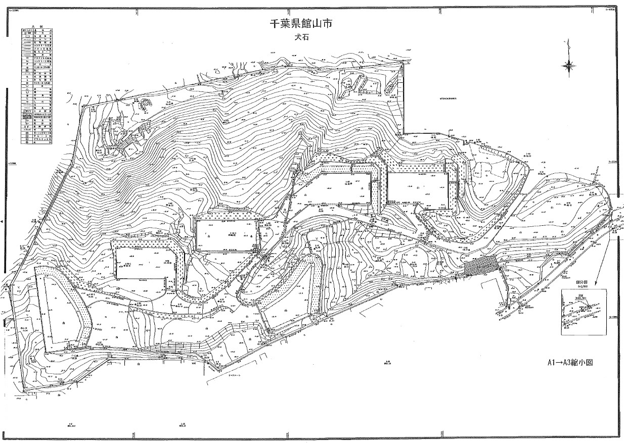 売山林　館山市犬石　50440.97㎡（15258.39坪）　7629万円 物件概略図