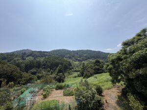 2階バルコニーからの景色