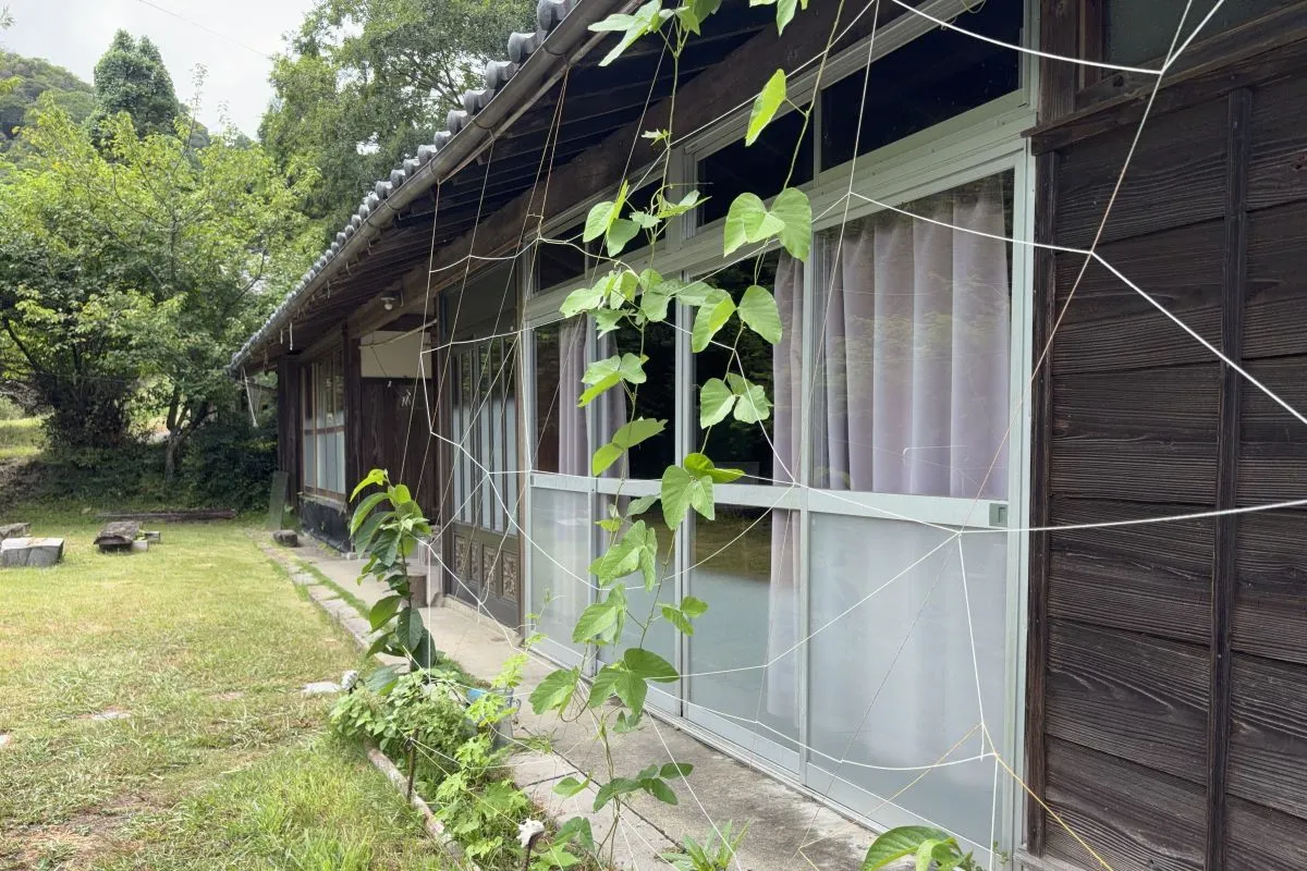 【家のすぐそばに設けた、こぢんまりとかわいい菜園】